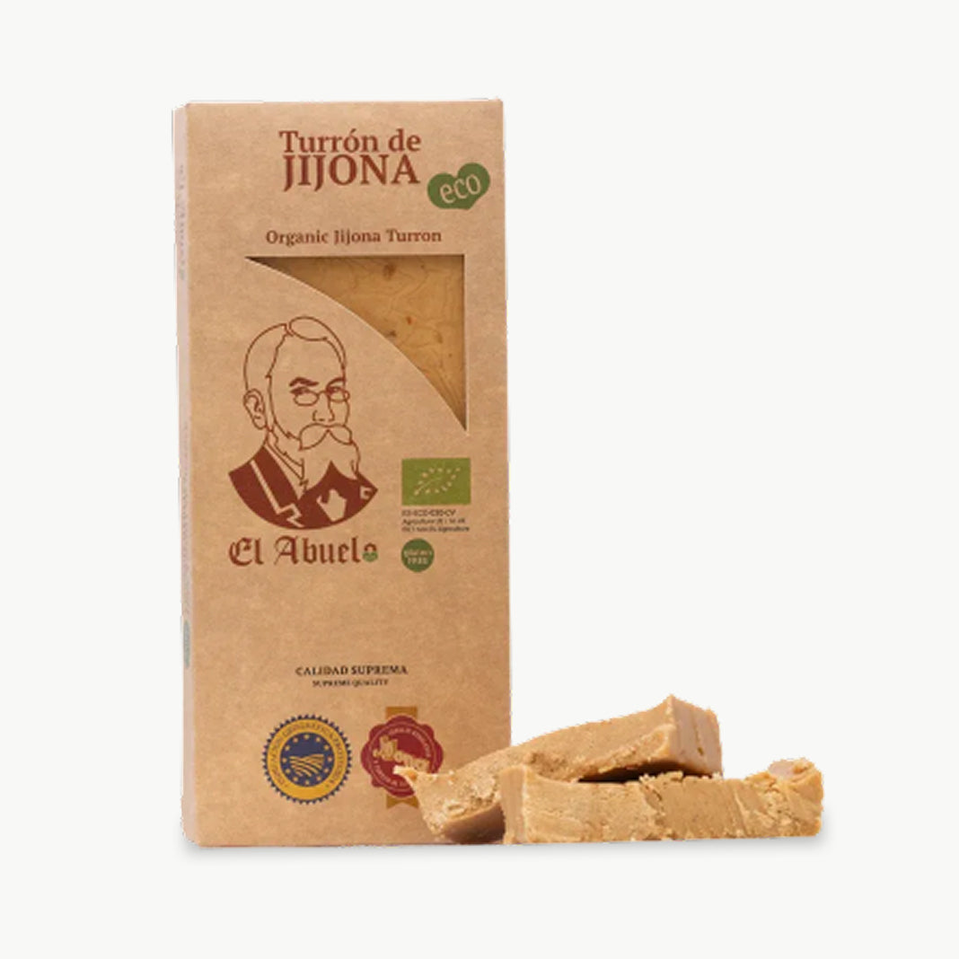 Organic Spanish Jijona almond turron confection