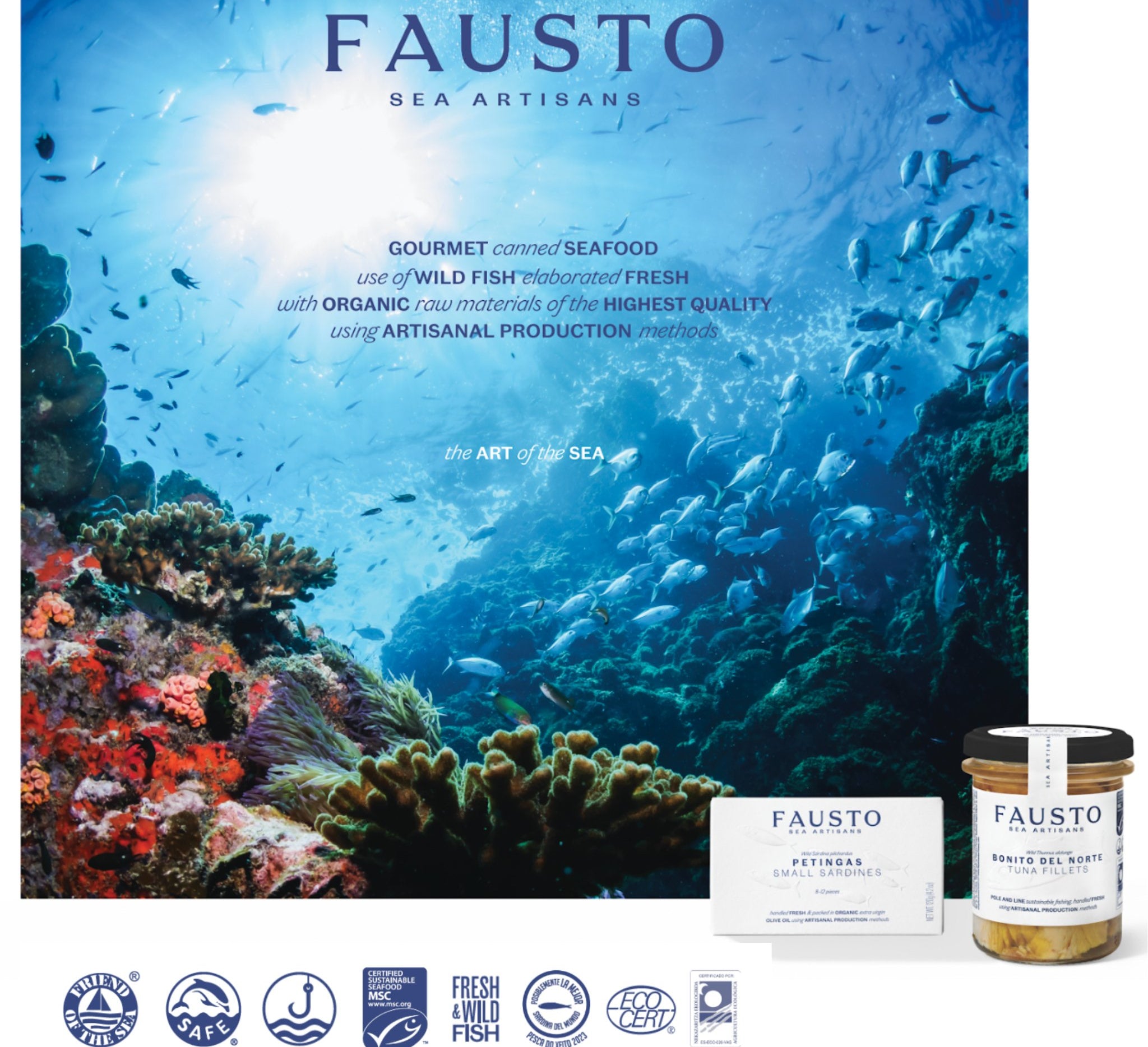 Wild Tuna Fillets in Organic EVOO | Skipjack Tuna from Portugal | The Bio Foods Online