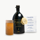 Cretan thyme honey with Pamako extra virgin olive oil and wild skipjack tuna fillets organic gourmet bundle